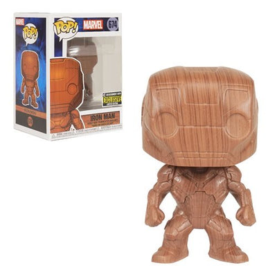 Funko Pop! Marvel - Iron Man (Wood Deco)
