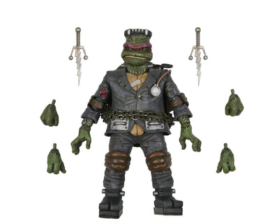 Universal Monsters x Teenage Mutant Ninja Turtles 7” Scale Action Figure – Ultimate Raphael as Frankenstein’s Monster
