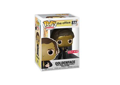 Jim Halpert The Office (Goldenface) Funko Pop