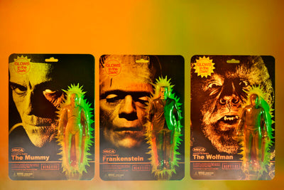 Universal Monsters – 7” Scale Action Figures – Retro Glow in the Dark