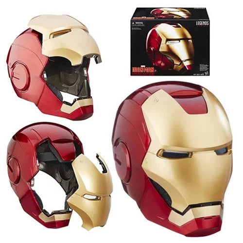 iron man 3 motorized helmet Marvel Legends Iron Man Electronic Helmet
