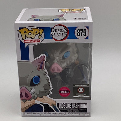 Funko Pop! Animation - Demon Slayer - Inosuke Hashibira (Flocked)