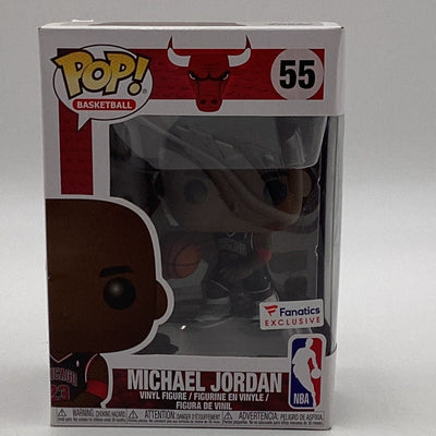 Funko Pop! Basketball - Michael Jordan (Black Jersey) (Fanatics Exclusive)