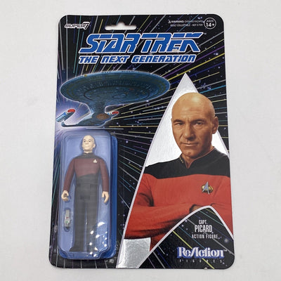 Super7 Star Trek: The Next Generation ReAction Figure - Capt. Picard
