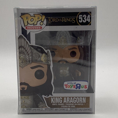 Funko Pop! Movies - Lord Of The Rings - King Aragorn (Toys R Us Exclusive) (Damaged)