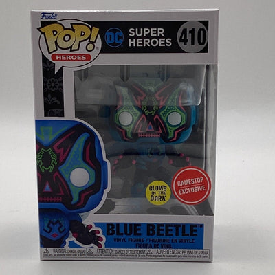 Funko Pop! Heroes - DC Super Heroes - Blue Beetle (Glow In The Dark)