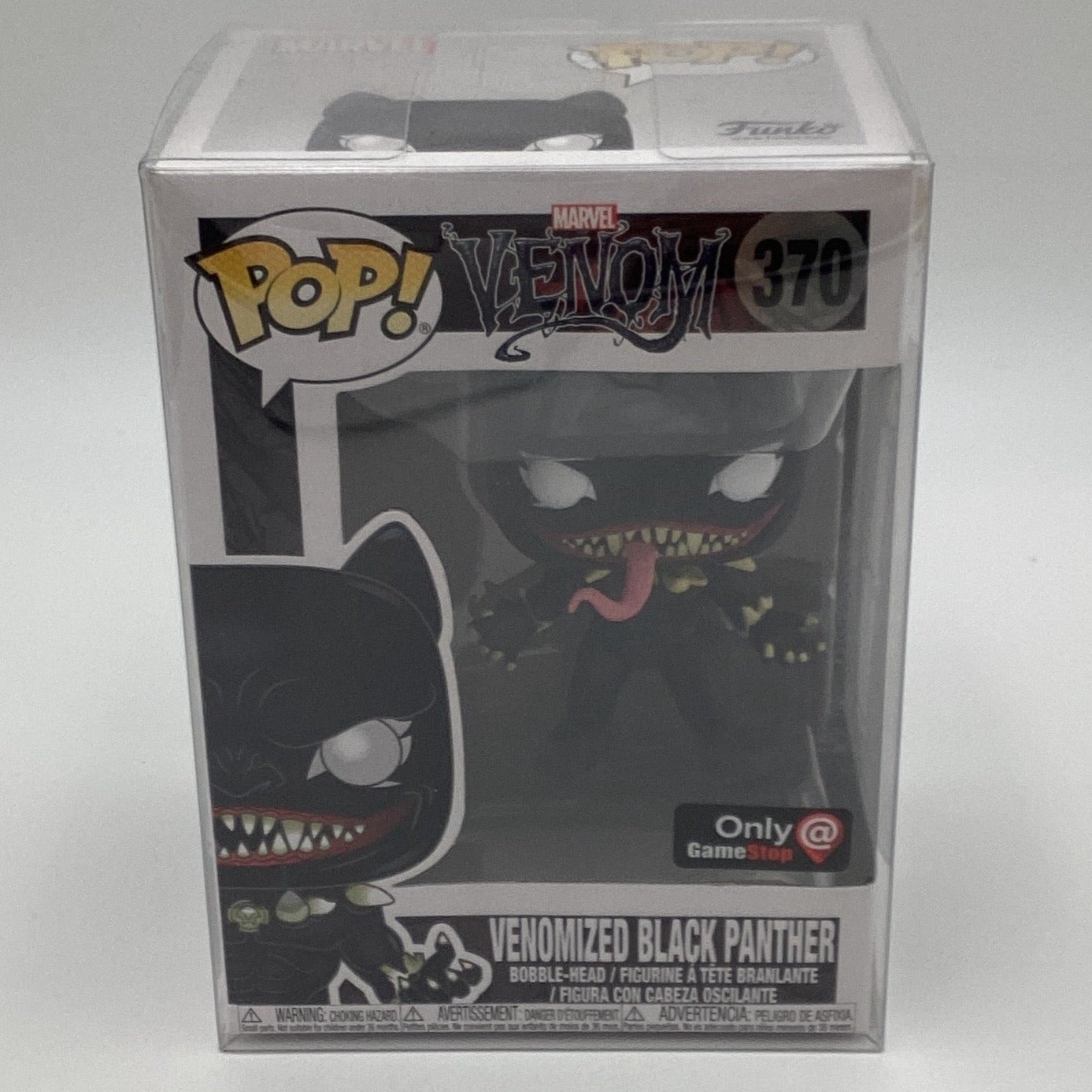 Marvel Funko Pop! Venom Mystery Box Game Stop exclusive