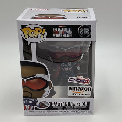 Funko Pop! Marvel - The Falcon And The Winter Soldier - Captain America (Amazon Exclusive)