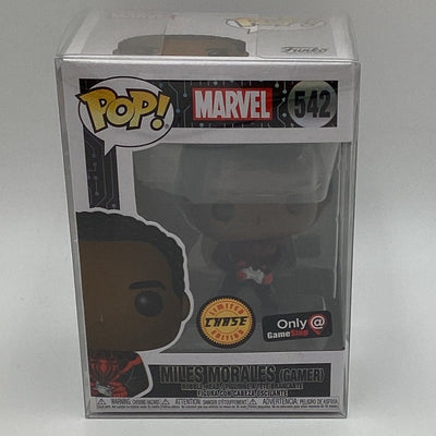 Funko Pop! Marvel - Miles Morales (Gamer) (Chase) (GameStop Exclusive)