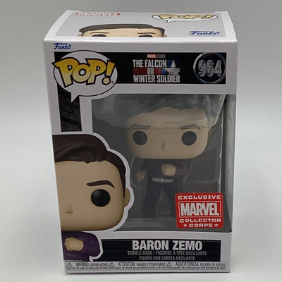 Funko Pop! Marvel - The Falcon And The Winter Soldier - Baron Zemo (Marvel Collector Corps Exclusive)