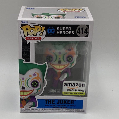 Funko Pop! Heroes - DC Super Heroes - Dia De Los DC - The Joker (Glow In The Dark) (Amazon Exclusive)