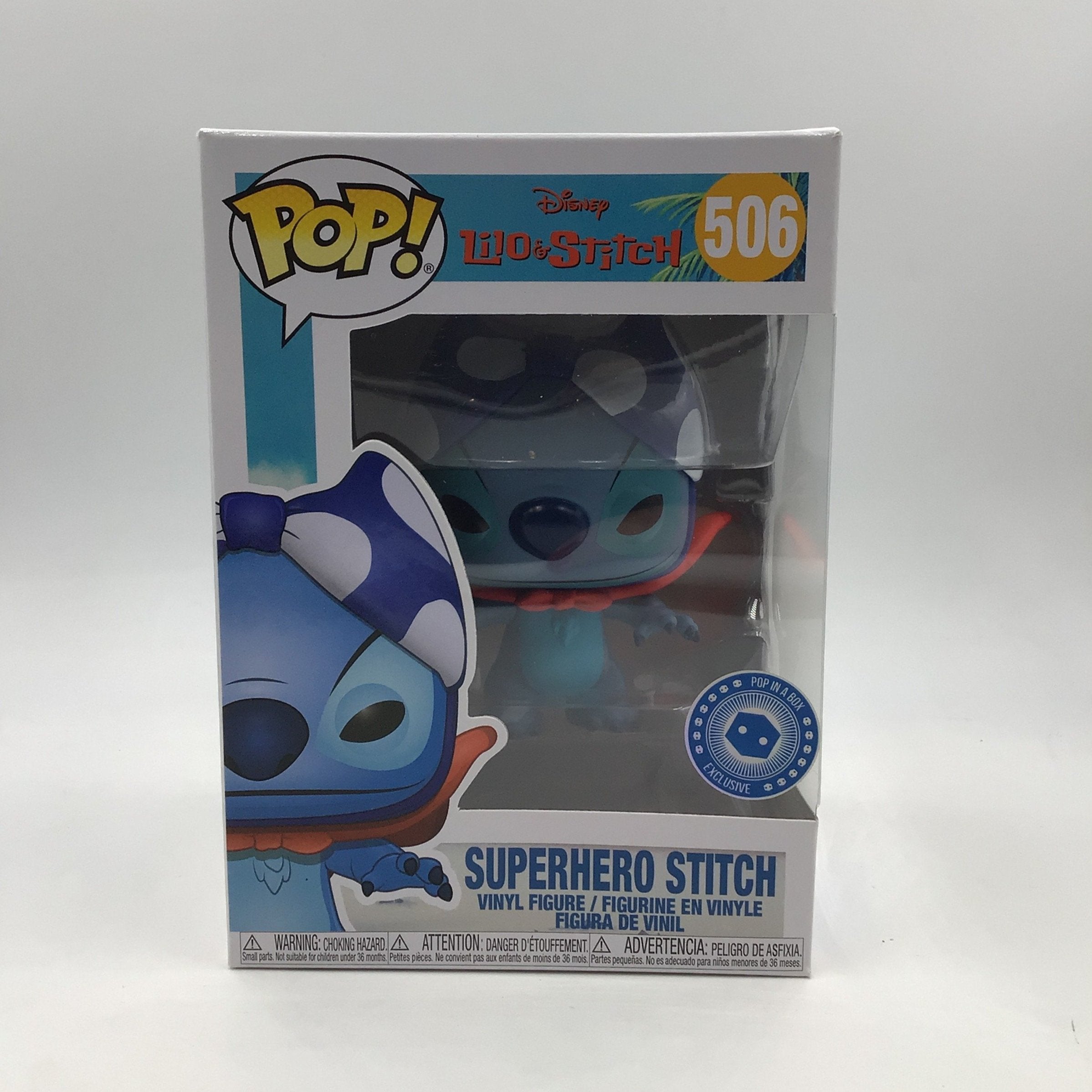 Lilo & Stitch - Superhero Stitch - POP! Disney action figure 506