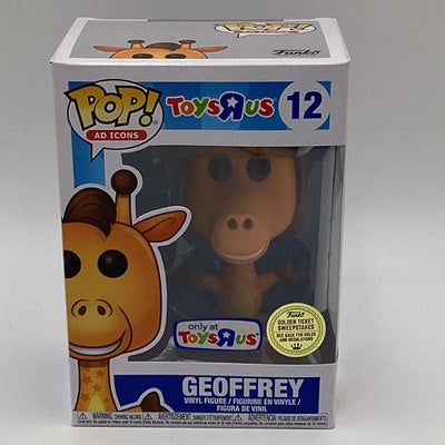 Funko Pop! Ad Icons - Toys R Us - Geoffrey (Golden Ticket) (Sealed)