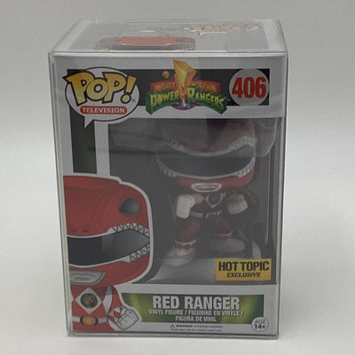 Funko Pop! TV - Mighty Morphin Power Rangers - Red Ranger (Hot Topic Exclusive)