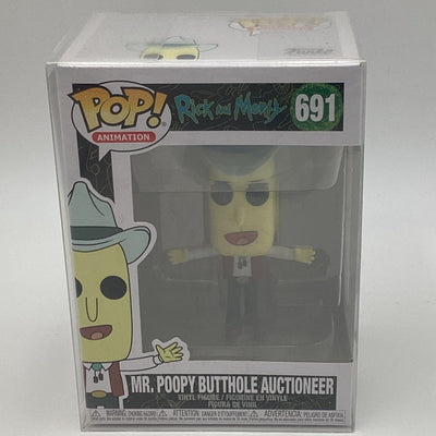 Funko Pop! Animation - Rick And Morty - Mr. Poopy Butthole Auctioneer