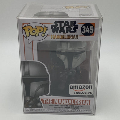 Funko Pop! Star Wars - The Mandalorian (Chrome) (Amazon Exclusive)