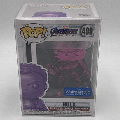 Funko Pop! Marvel Avengers Endgame - Hulk (Purple Chrome) (Walmart Exclusive)