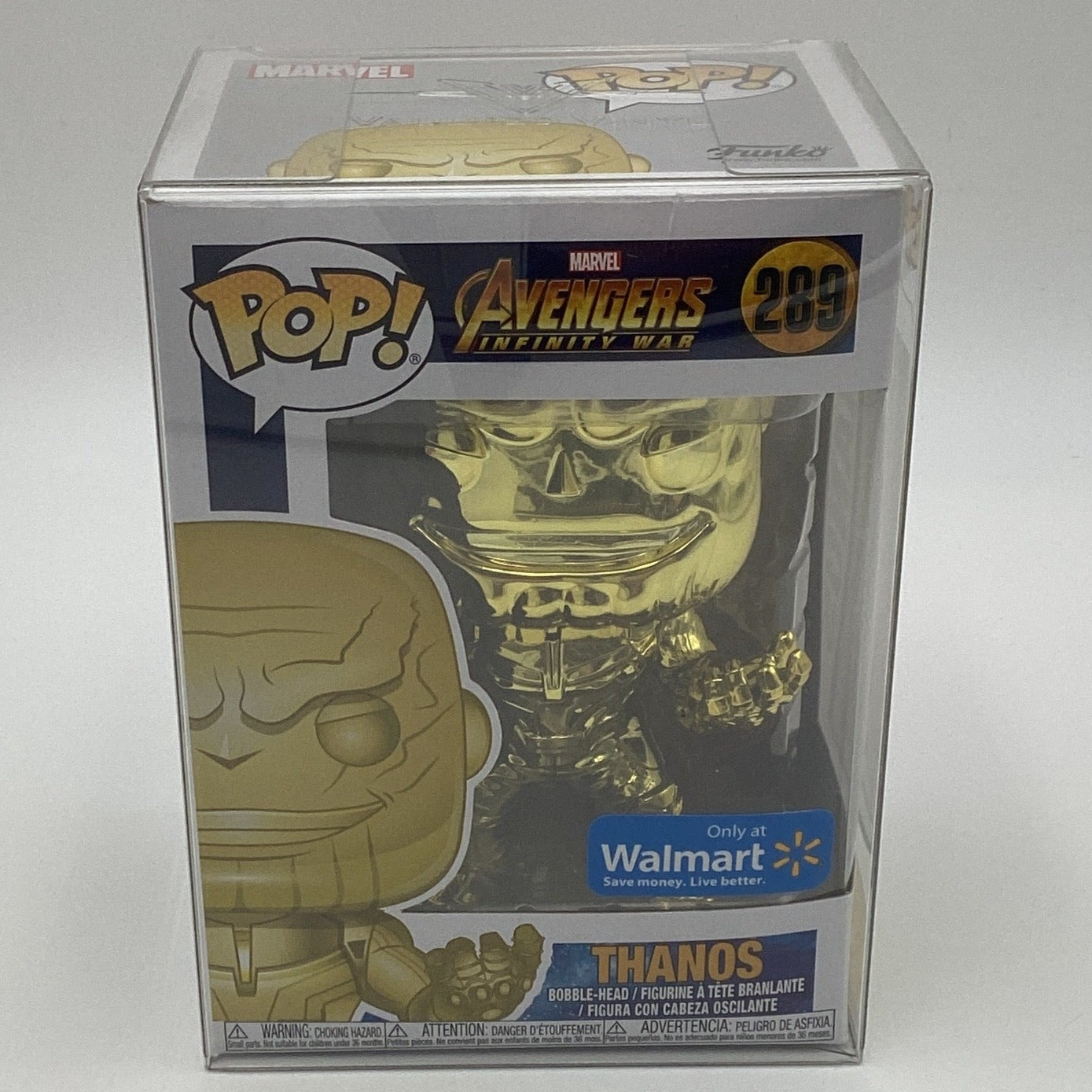 Gold Thanos Pocket Pop Funko Pop! Marvel Avengers Infinity War
