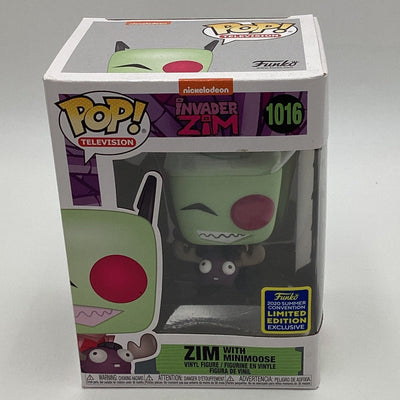 Funko Pop! TV - Invader Zim - Zim With Minimoose (2020 Summer Convention)