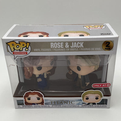 Funko Pop! Movies - Titanic - Rose & Jack (2 Pack) (Target Exclusive)