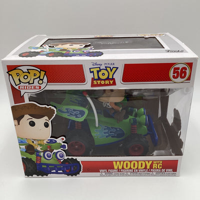 Funko Pop! Rides - Toy Story - Woody With RC (Damaged)