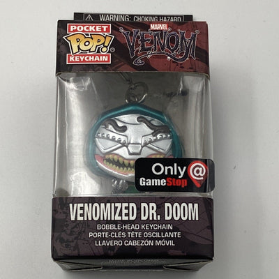 Funko Pocket Pop! Keychain - Marvel Venom - Venomized Dr. Doom (GameStop Exclusive)