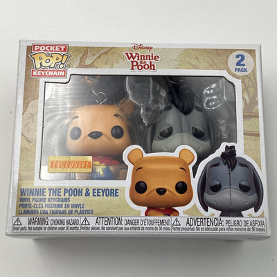 Funko Pocket Pop! Keychain - Disney - Winnie The Pooh - Winnie The Pooh & Eeyore (2 Pack)
