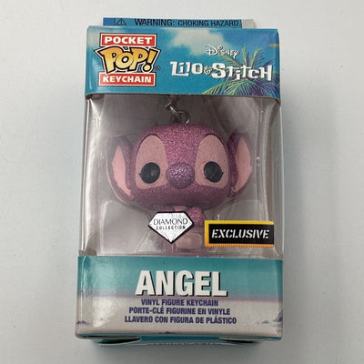 Funko Pocket Pop! Keychain - Lilo & Stitch - Angel (Diamond Collection)