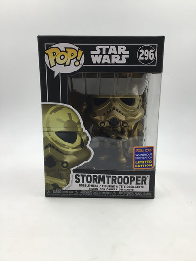 Funko Pop! Star Wars - Gold Stormtrooper (Wonderous Convention)