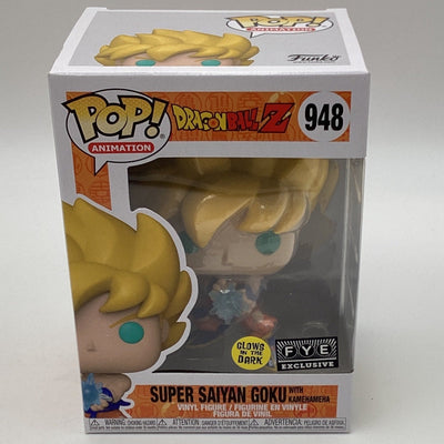 Funko Pop! Animation - DragonBall Z - Super Saiyan Goku With Kamehameha (Glow In The Dark) (FYE Exclusive)