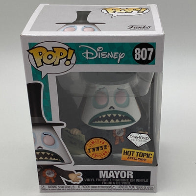 Funko Pop! Disney - Nightmare Before Christmas - Mayor (Diamond Collection) (Chase) (Hot Topic Exclusive)