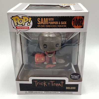 Funko Pop! Movies - Trick 'R Treat - Sam With Pumpkin & Sack (Deluxe) (Spirit Exclusive)