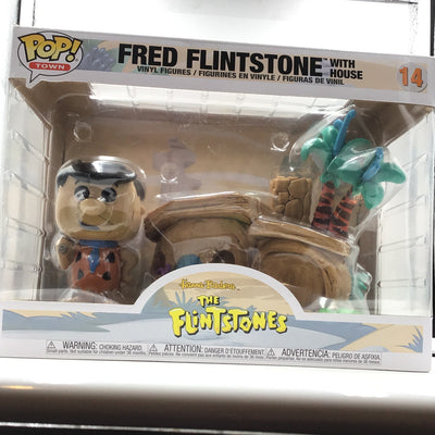 Funko Pop! Town - Fred Flintstone w House