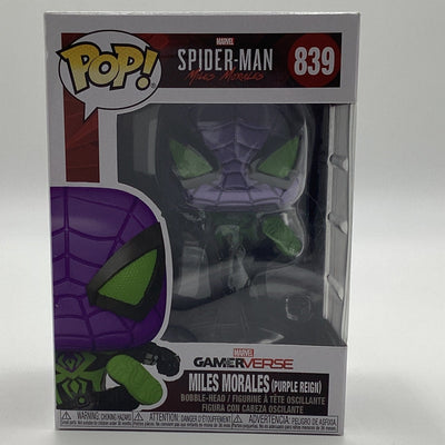 Funko Pop! Marvel - Spider-Man Miles Morales - Miles Morales (Purple Reign)