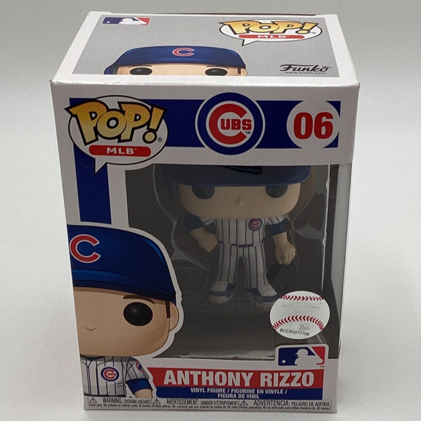 MLB Chicago Cubs Anthony Rizzo Funko Pop! Vinyl