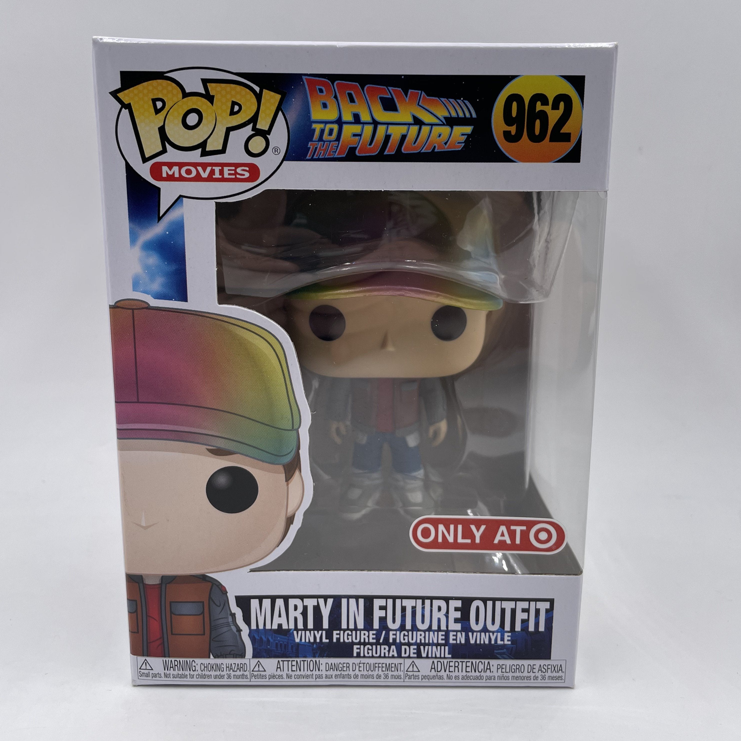 Funko Pop! Retour Vers Le Futur – Marty McFly Tenue Futuriste – Édition Exclusive