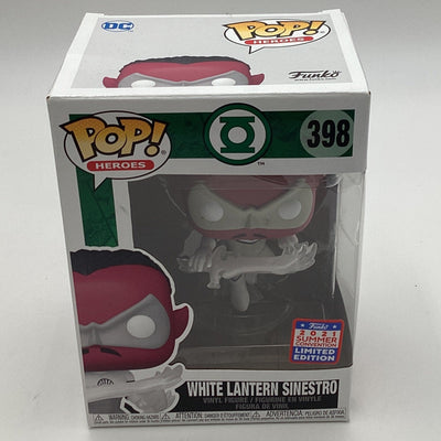 Funko Pop! Heroes - White Lantern Sinestro (2021 Summer Convention) (Damaged)