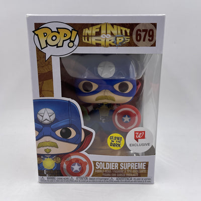 Funko Pop! Infinity Warps - Soldier Supreme (Glow In The Dark) (Walgreens Exclusive)