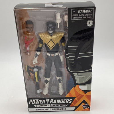 Power Rangers Lightning Collection - Dragon Shield Black Ranger Action Figure