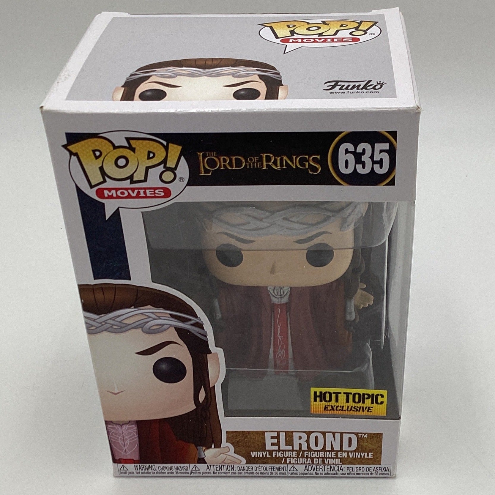 Oprør nøje cyklus Funko Pop! Movies - The Lord Of The Rings - Elrond (Hot Topic Exclusiv