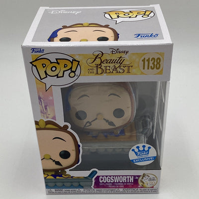 Funko Pop! Disney - Beauty And The Beast - Cogsworth (Funko Shop Exclusive)