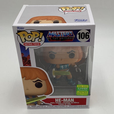 Funko Pop! Retro Toys - Masters Of The Universe - He-Man (2022 Summer Convention)