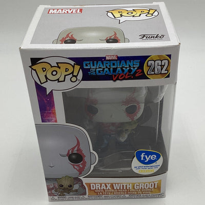 Funko Pop! Marvel - Guardians Of The Galaxy Vol. 2 - Drax With Groot (FYE Exclusive)