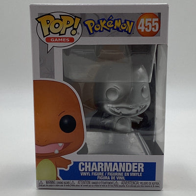 Funko Pop! Games - Pokemon - Charmander (Silver Metallic)