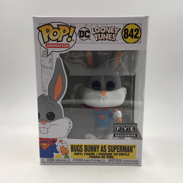 Funko Pop! Animation - DC Looney Tunes - Bugs Bunny as Superman (FYE E