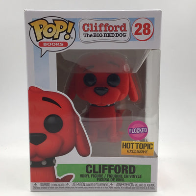 Funko Pop! Books - Clifford The Big Red Dog (Flocked)
