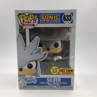 Funko Pop! Games - Sonic The Hedgehog - Silver (Glow In The Dark)