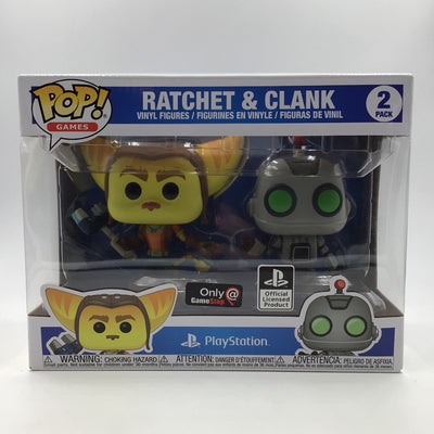 Funko Pop! Games - Ratchet & Clank (2 Pack) (GameStop Exclusive)