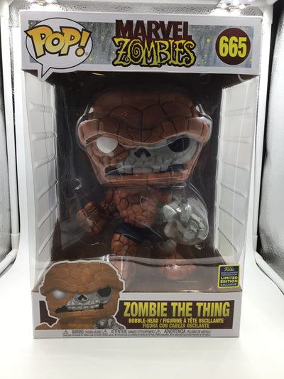 Funko Pop! Marvel Zombies - Zombie The Thing 10" (2020 Summer Convention Exclusive)