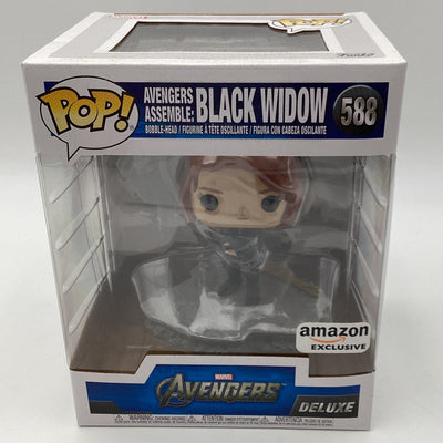 Funko Pop! Deluxe - Marvel Avengers - Avengers Assemble: Black Widow (Amazon Exclusive)